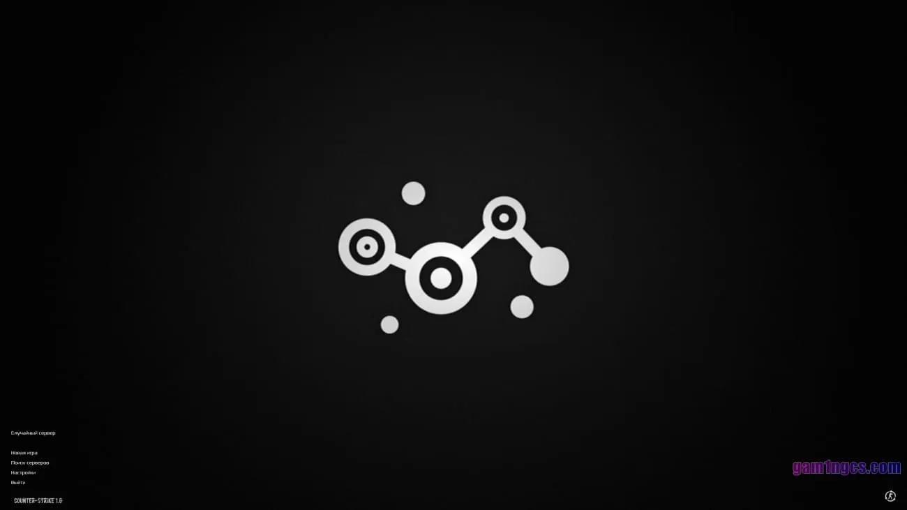 Меню запуску CS 1.6 Steam версії