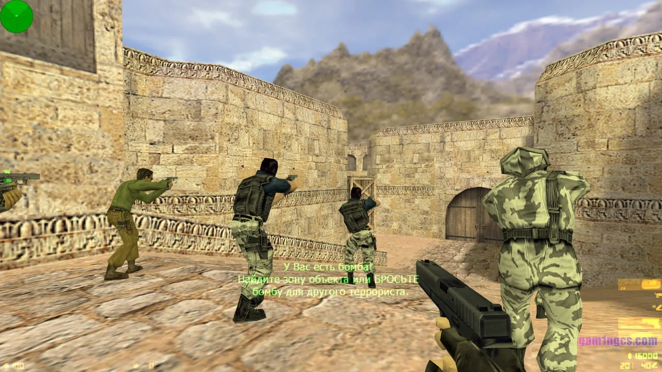 Скачати CS 1.6 торрент — пістолет Glock