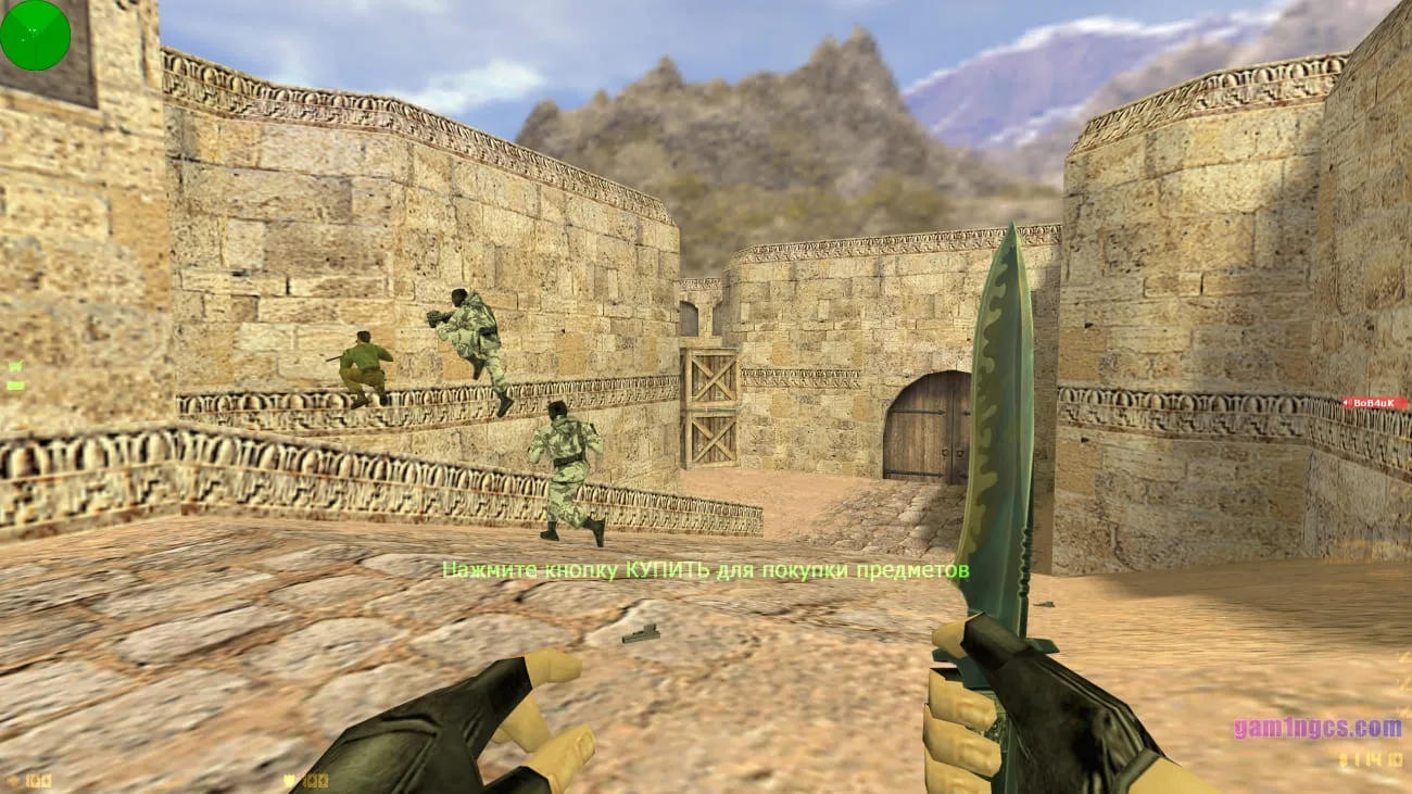 Скачати CS 1.6 торрент — ближній бій ножем